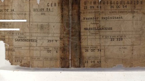 1969 Lamborghini R230 Vigneron à vendre (picture 21 of 22)