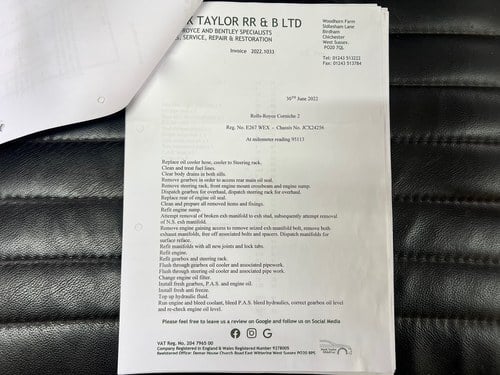 1988 Rolls-Royce Corniche II Convertible For Sale (picture 114 of 131)