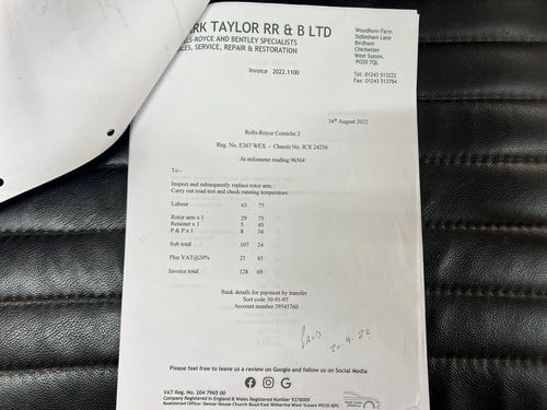 1988 Rolls-Royce Corniche II Convertible For Sale (picture 117 of 131)