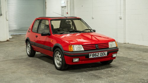 1989 Peugeot 205 GTI 1.9 In vendita (immagine 2 di 148)