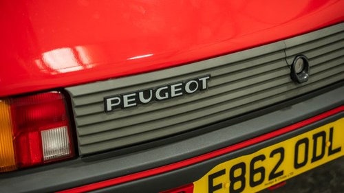 1989 Peugeot 205 GTI 1.9 In vendita (immagine 85 di 148)