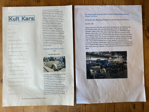 1953 Riley RMF 2.5-Litre à vendre (picture 150 of 169)