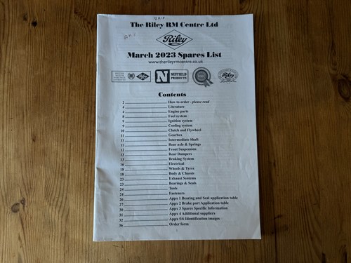 1953 Riley RMF 2.5-Litre à vendre (picture 157 of 169)