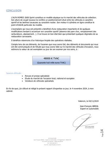 1963 Alfa Romeo Sprint 2600 Coupé à vendre (picture 56 of 60)