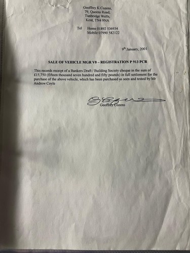 1996 MG RV8 Te koop (foto 48 van 74)