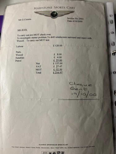 1996 MG RV8 Te koop (foto 50 van 74)