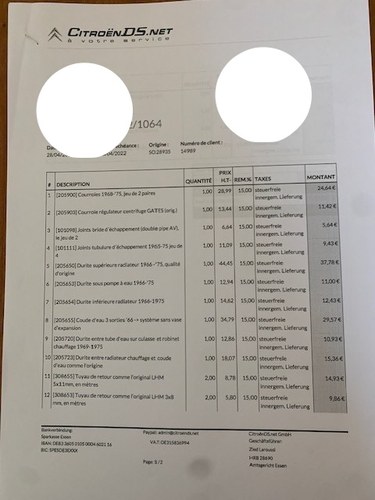 1973 Citroën DS 20 Pallas à vendre (picture 171 of 173)