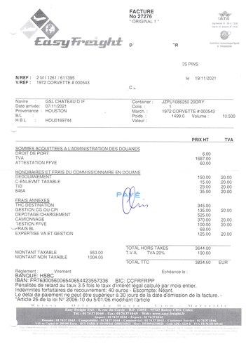 1972 Chevrolet Corvette C3 à vendre (picture 35 of 42)