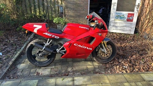 1994 Cagiva Mito Evo I 125cc Eddie Lawson 7spd à vendre (picture 2 of 46)