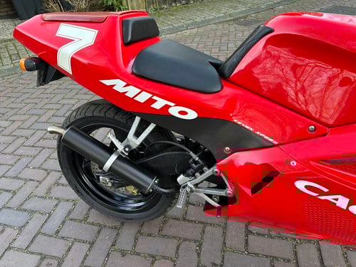 1994 Cagiva Mito Evo I 125cc Eddie Lawson 7spd à vendre (picture 19 of 46)