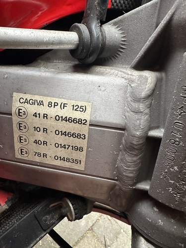 1994 Cagiva Mito Evo I 125cc Eddie Lawson 7spd à vendre (picture 42 of 46)