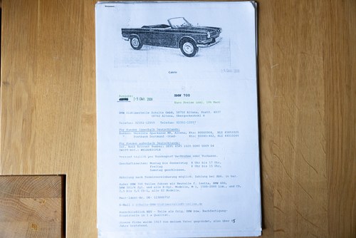 1964 BMW 700 Luxus LS For Sale (picture 277 of 297)