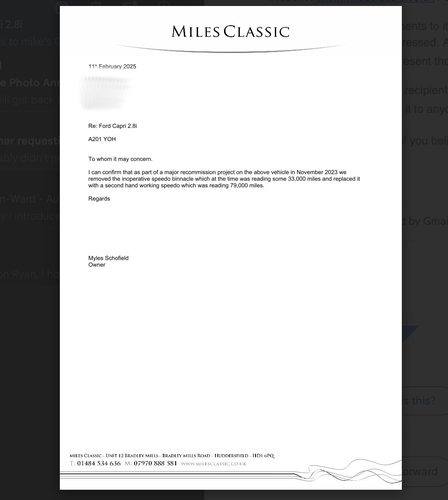 1984 Ford Capri 2.8 Injection zum Verkauf (Bild 108 von 108)