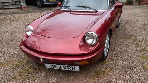 1992 Alfa Romeo Spider Series 4 2.0L En venta (imagen 83 de 187)