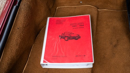 1992 Alfa Romeo Spider Series 4 2.0L En venta (imagen 168 de 187)