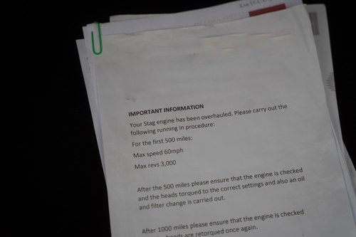 1972 Triumph Stag Mk1 till salu (bild 138 av 146)