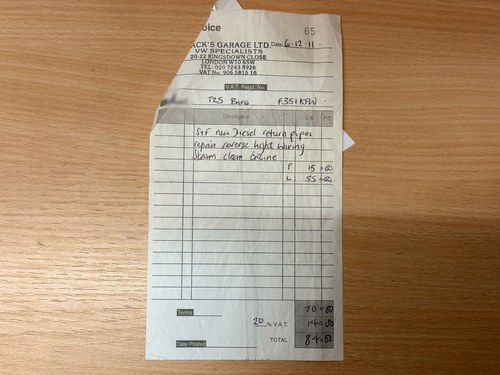 1988 Volkswagen T3 Transporter Groovy Van In vendita (immagine 154 di 161)