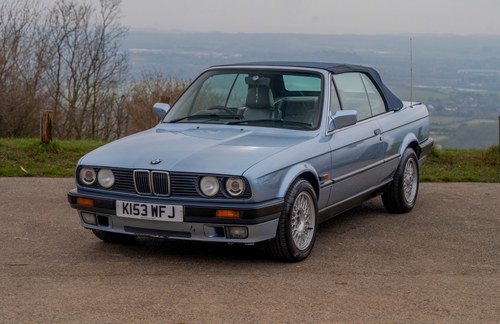 1993 BMW E30 318 Lux Convertible Manual For Sale (picture 10 of 222)