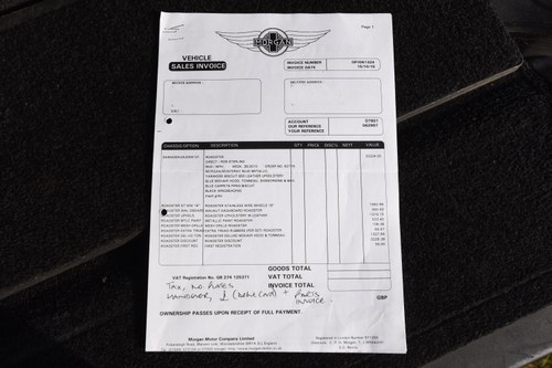 2010 Morgan 3L V6 Roadster à vendre (picture 164 of 169)