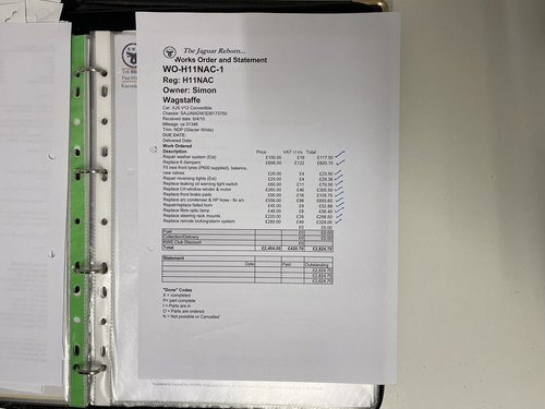 1990 Jaguar XJ-S V12 Convertible with KWE Work For Sale (picture 128 of 138)