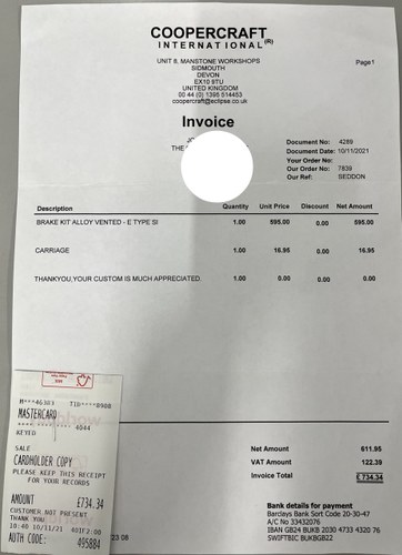 1964 Jaguar E-Type Series 1 3.8 Coupe Te koop (foto 98 van 163)