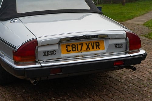1985 Jaguar XJ-SC V12 HE Cabriolet In vendita (immagine 71 di 93)