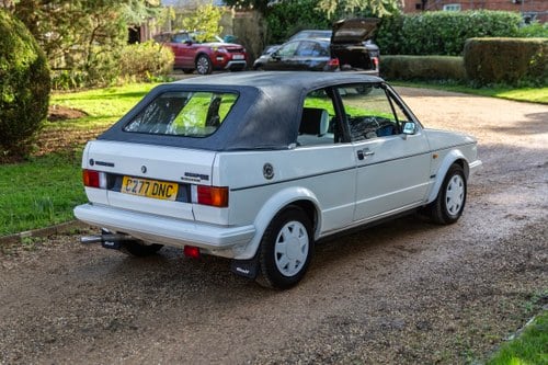1986 Volkswagen Golf Mk1 GTI Christmas Cabriolet à venda (imagem 22 de 188)