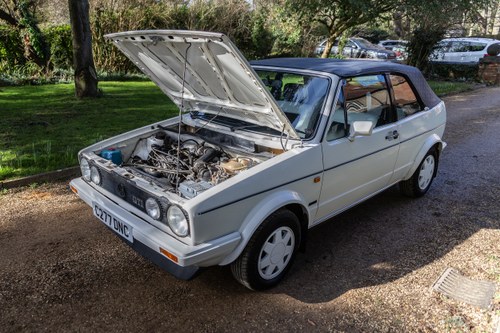 1986 Volkswagen Golf Mk1 GTI Christmas Cabriolet à venda (imagem 142 de 188)