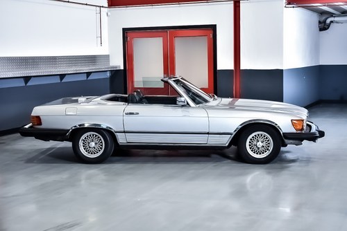 1980 Mercedes-Benz R107 450SL Convertible 4,5L V8 zum Verkauf (Bild 10 von 89)