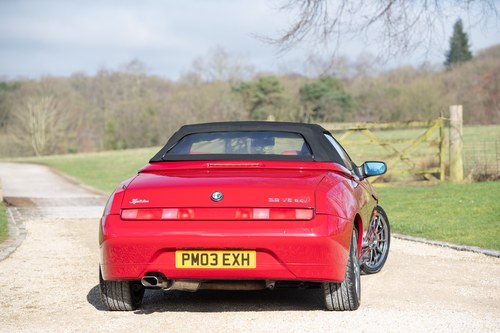 2003 Alfa Romeo 916 Spider 3.2L 24V V6 In vendita (immagine 19 di 166)