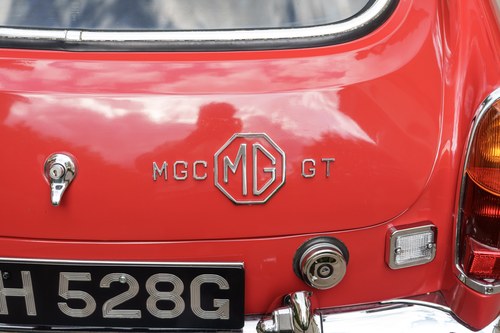 1968 MG MGC GT En venta (imagen 109 de 333)