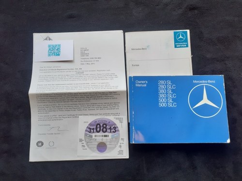 1981 Mercedes 280 SLC Auto zum Verkauf (Bild 273 von 286)