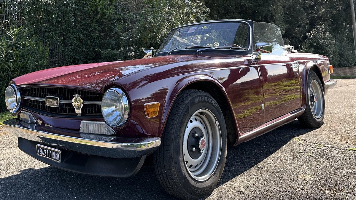 1974 Triumph TR6 PI In Vendita All asta 1974-triumph-tr6-pi-in-vendita-all-asta