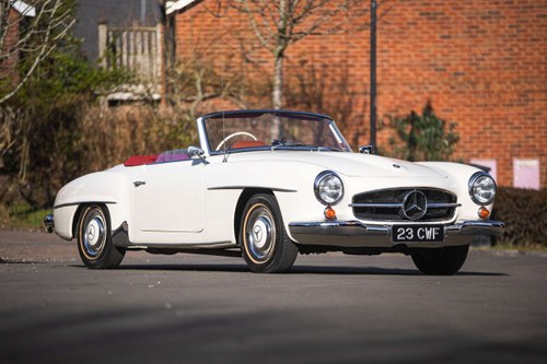1962 Mercedes-Benz 190 SL with Hardtop - Right-Hand Drive  In vendita all'asta