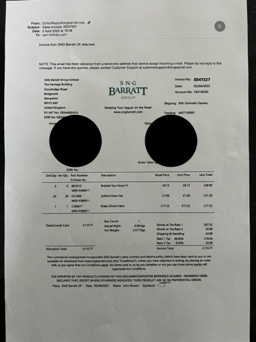 1972 Jaguar E-Type Series III OTS till salu (bild 82 av 184)