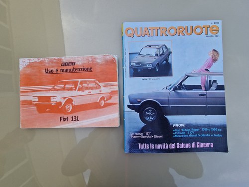 1982 Fiat 131 Super Mirafiori For Sale (picture 76 of 78)