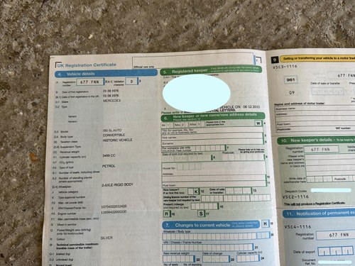 1976 Mercedes-Benz 350SL (R107) In vendita (immagine 116 di 124)