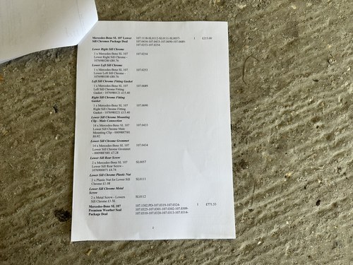 1976 Mercedes-Benz 350SL (R107) In vendita (immagine 124 di 124)