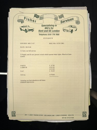 1968 MG MGC GT En venta (imagen 167 de 333)