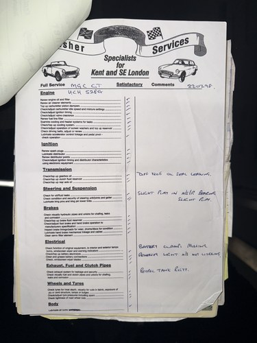 1968 MG MGC GT En venta (imagen 177 de 333)