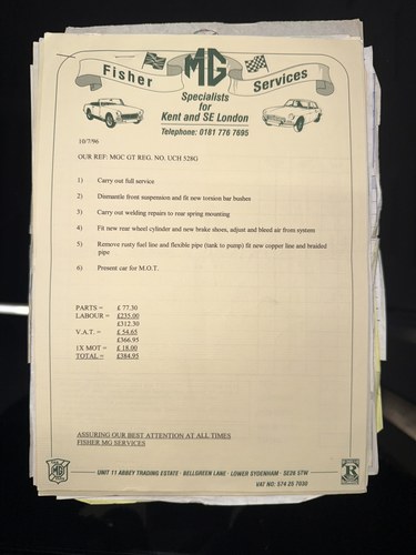 1968 MG MGC GT En venta (imagen 186 de 333)