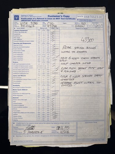 1968 MG MGC GT En venta (imagen 196 de 333)