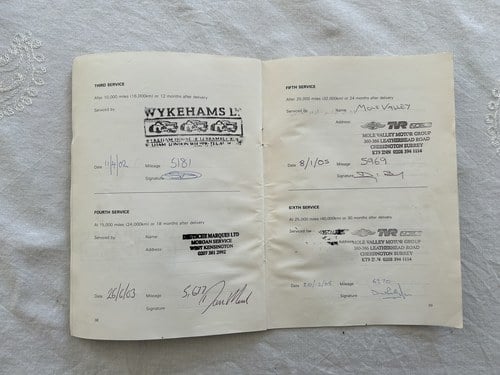 1998 Morgan Plus 4 Four Seater In vendita (immagine 201 di 209)