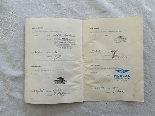 1998 Morgan Plus 4 Four Seater In vendita (immagine 202 di 209)