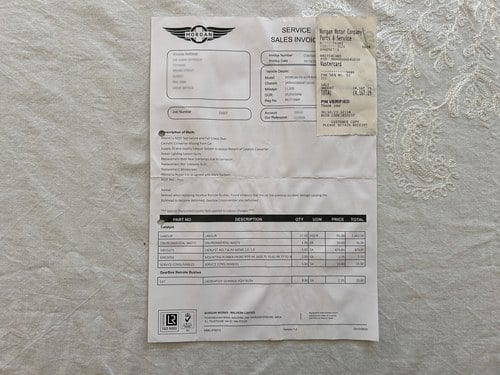 1998 Morgan Plus 4 Four Seater In vendita (immagine 205 di 209)