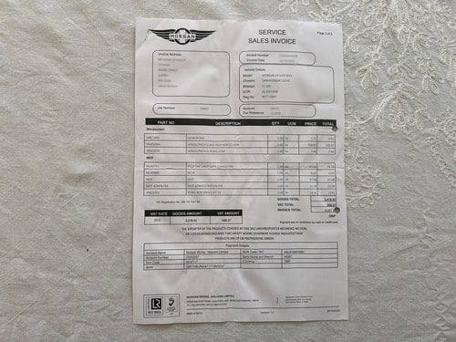 1998 Morgan Plus 4 Four Seater In vendita (immagine 206 di 209)