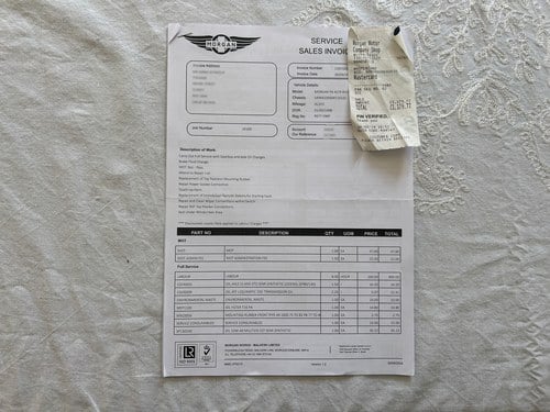 1998 Morgan Plus 4 Four Seater In vendita (immagine 207 di 209)