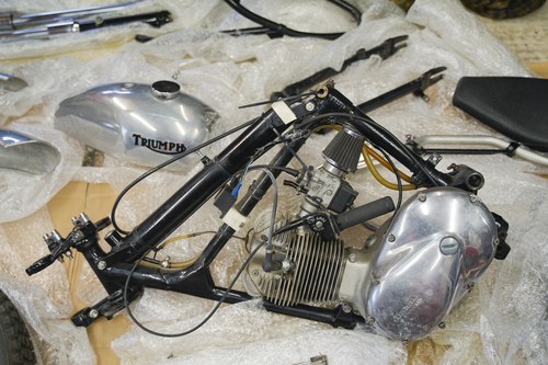 1963 Triumph TR20 Tiger Cub trials motorcycle In vendita (immagine 4 di 22)