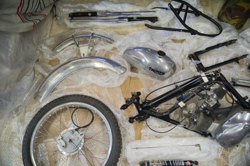 1963 Triumph TR20 Tiger Cub trials motorcycle In vendita (immagine 12 di 22)