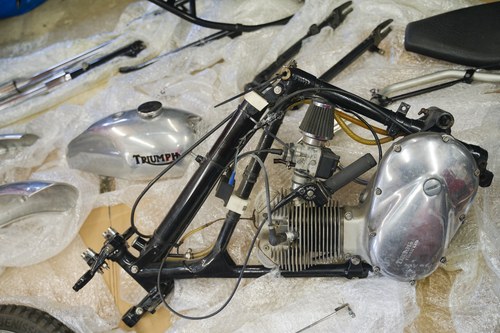 1963 Triumph TR20 Tiger Cub trials motorcycle In vendita (immagine 22 di 22)